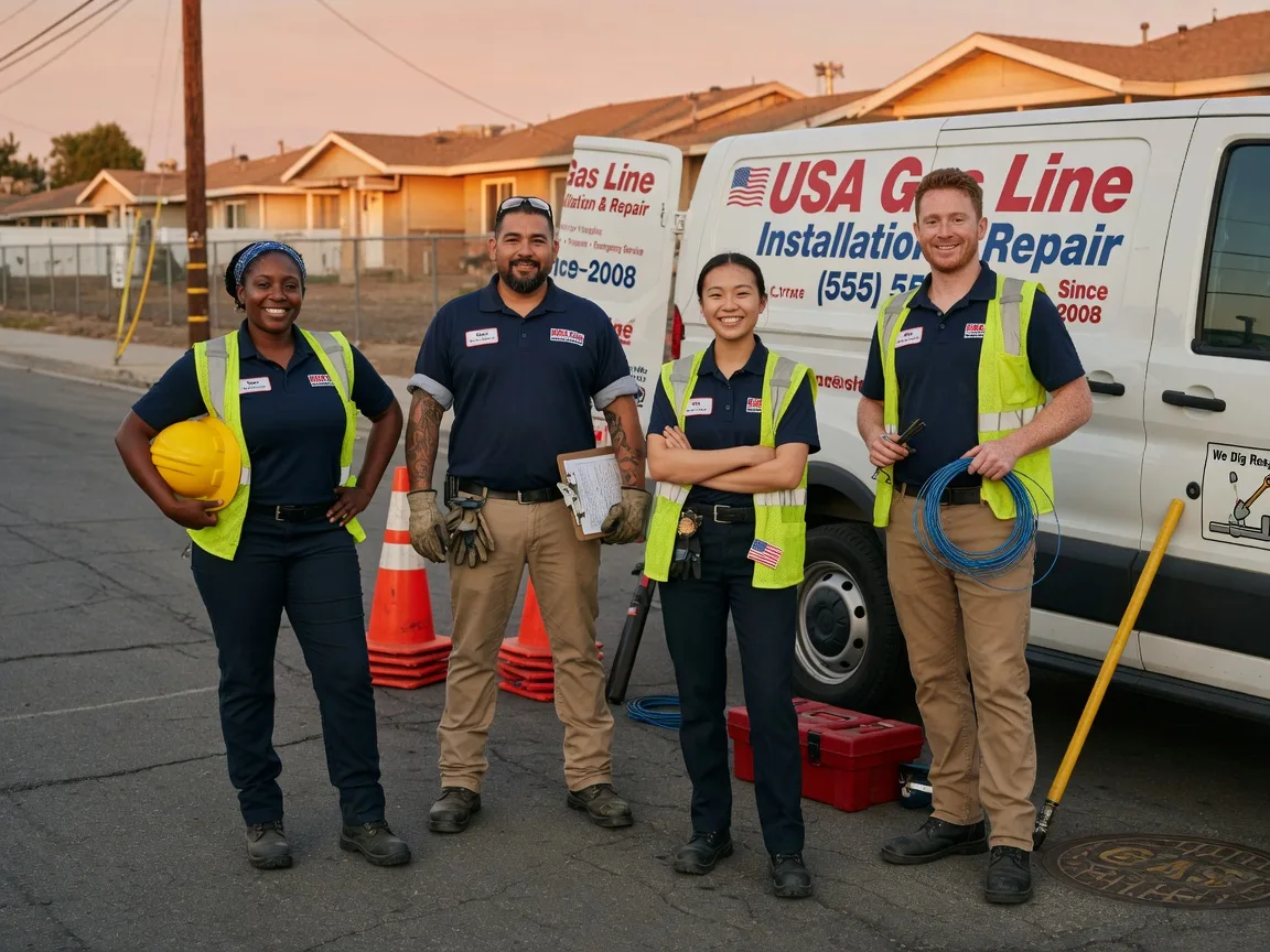 Gas Line Installation company in Guysville, OH